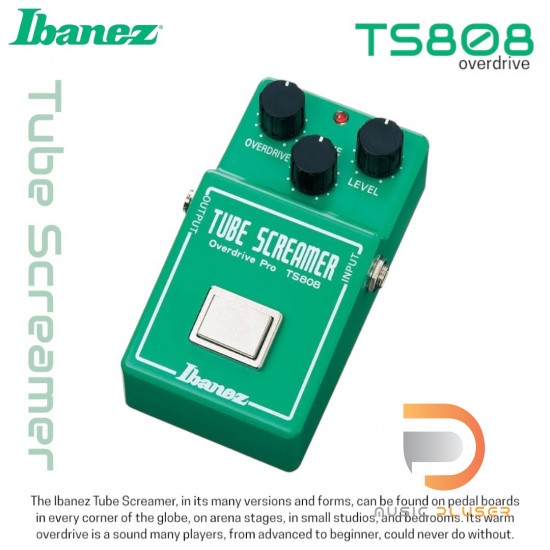 เอฟเฟคกีตาร์ Ibanez Tube Screamer TS808